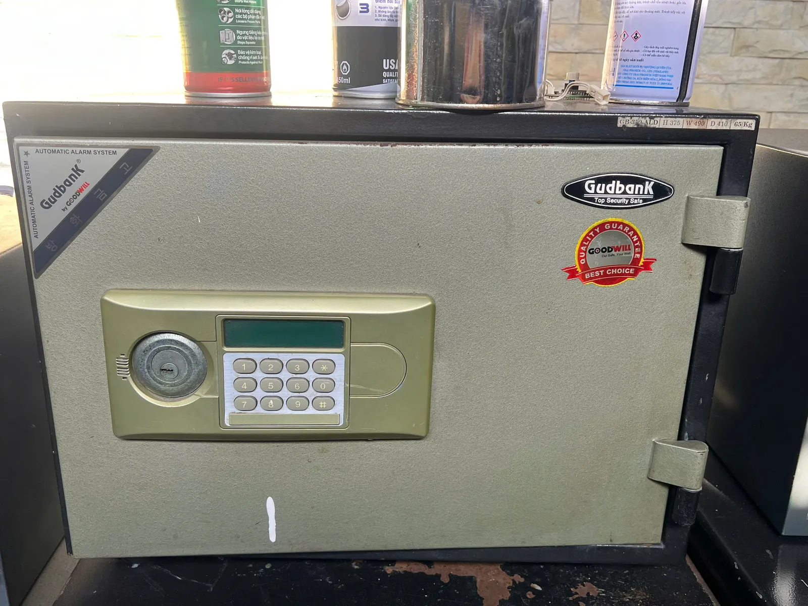 Bàn phím két sắt điện tử Goldbank