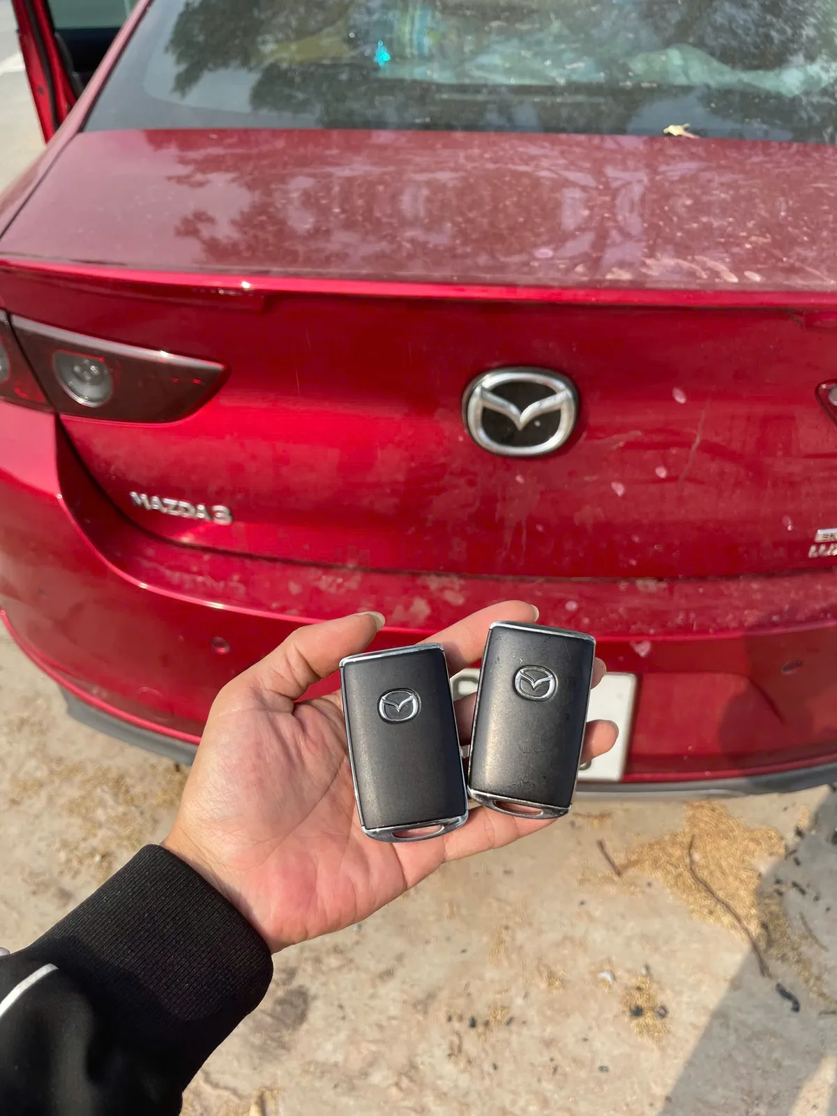 Chìa smartkey Mazda 2