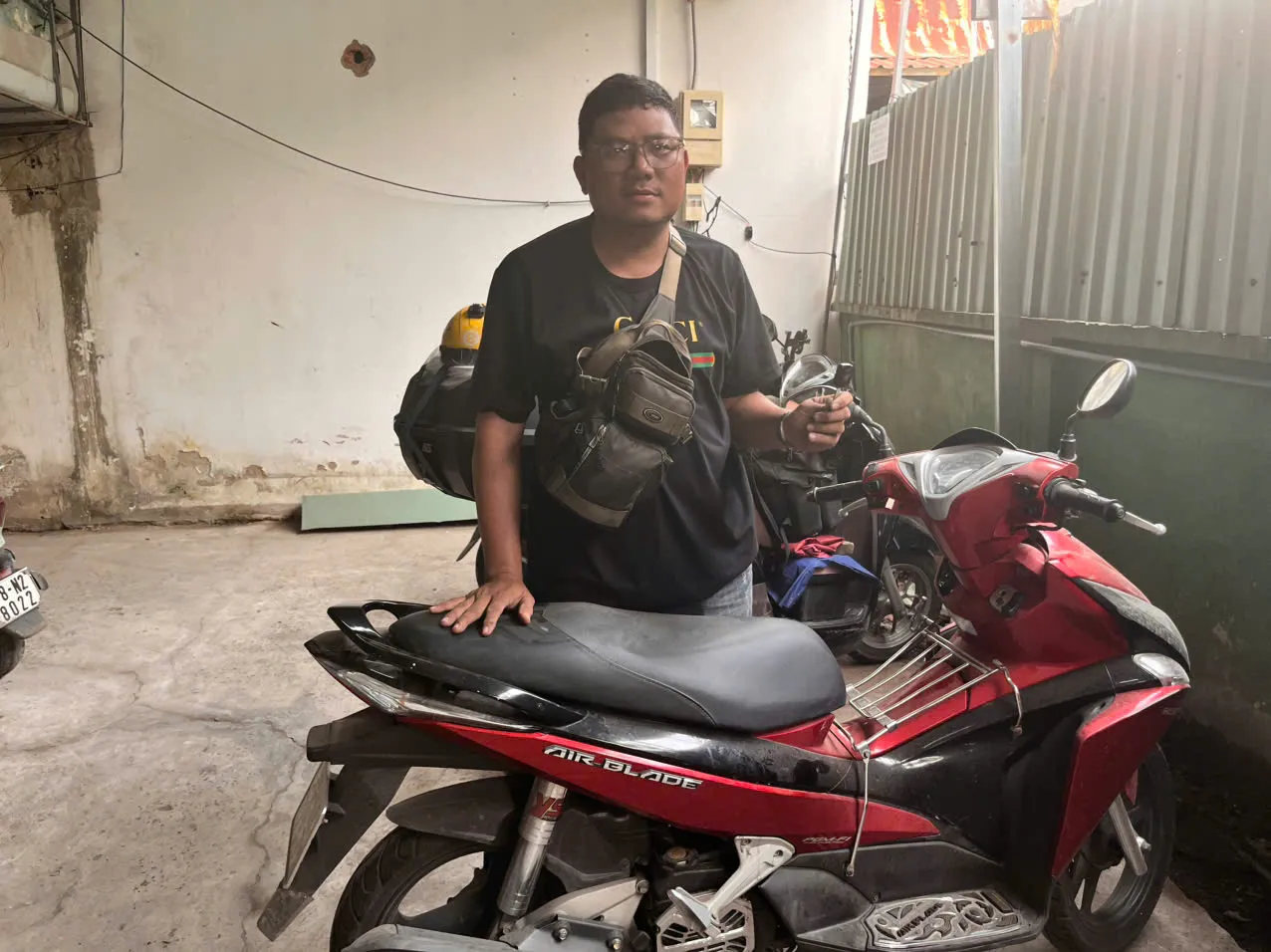 Thợ khóa xử lý ổ khóa xe Honda Air Blade